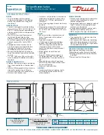 Preview for 2 page of True TA2HRT-2S-2S Specifications