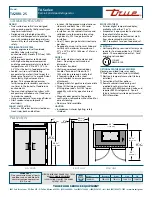 Preview for 2 page of True TA2RRI-2S Specifications