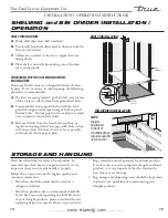 Preview for 15 page of True TBB-1-S Installation Manual