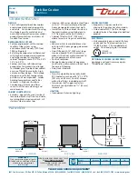 Preview for 2 page of True TBB-1 Specifications