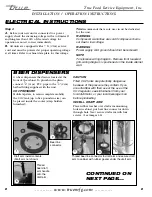 Предварительный просмотр 10 страницы True TBB-2 Installation Manual