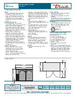 Preview for 2 page of True TBB-24-48 Specifications