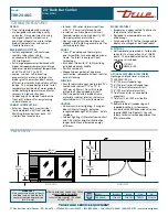 Preview for 2 page of True TBB-24-48G Specifications