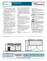 Preview for 2 page of True TBB-24-60-S Specifications