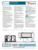 Предварительный просмотр 2 страницы True TBB-24GAL-48G Specifications