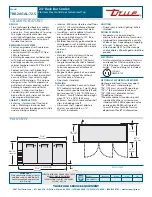 Предварительный просмотр 2 страницы True TBB-24GAL-72-S Specifications