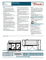 Предварительный просмотр 2 страницы True TBB-2G-S Specifications