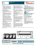 Предварительный просмотр 2 страницы True TBB-4G Specifications