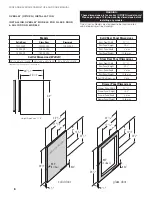 Предварительный просмотр 10 страницы True TBC-24-OP Use And Care Manual / Installation Instructions