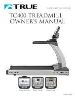 True TC400 Owner'S Manual предпросмотр