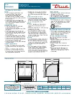 Preview for 2 page of True TCGG-36-S Specifications