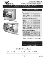 Предварительный просмотр 1 страницы True TCGG-48-S Installation Manual