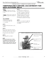 Предварительный просмотр 9 страницы True TCGG-48-S Installation Manual