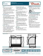 Предварительный просмотр 2 страницы True TCGG-48-S Specifications