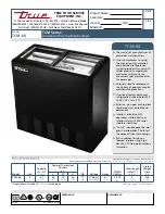 Preview for 1 page of True TCM-84 Specifications