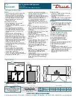 Предварительный просмотр 2 страницы True TDB-24-48G Specifications
