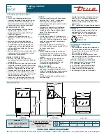 Предварительный просмотр 2 страницы True TDC-27 Specifications