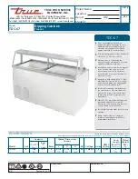 True TDC-67 Specifications preview