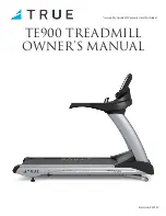 True TE900 Owner'S Manual preview