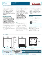 Preview for 2 page of True TFM-29FL Specifications