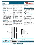 Предварительный просмотр 2 страницы True TM-24 Specifications