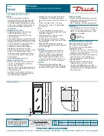 Предварительный просмотр 2 страницы True TM-24G Specifications