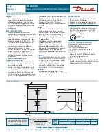 Предварительный просмотр 2 страницы True TM-52-4 Specifications