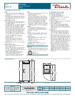 Предварительный просмотр 2 страницы True TR1F-1S Specifications