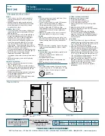 Предварительный просмотр 2 страницы True TR1F-2HS Specifications