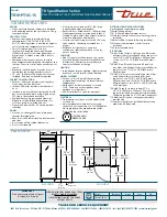 Предварительный просмотр 2 страницы True TR1HPT-1G-1S Specifications