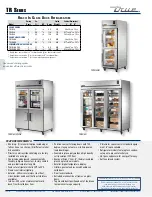 True TR1R-1G Specifications preview