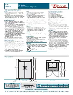 Предварительный просмотр 2 страницы True TR2R-2S Specifications