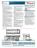 Preview for 2 page of True TRCB-79-86 Specification Sheet