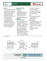 Preview for 2 page of True TRUE EUROPE TMW-36F Specifications