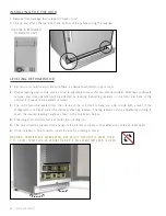 Предварительный просмотр 40 страницы True TRUE RESIDENTIAL TBC-24-L-OG-B Install Manual And User Manual