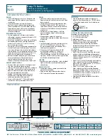 Предварительный просмотр 2 страницы True TS-53 Specifications