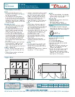 Preview for 2 page of True TS-72-3-G-3 Specifications