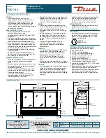 Preview for 2 page of True TSID-72-6 Specifications