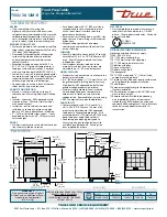 Предварительный просмотр 2 страницы True TSSU-36-12M-B Specification Sheet