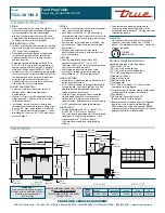 Preview for 2 page of True TSSU-48-15M-B Specification Sheet