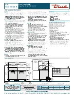 Предварительный просмотр 2 страницы True TSSU-60-12M-B Specification Sheet