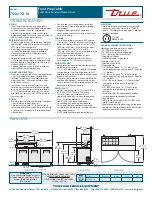 Preview for 2 page of True TSSU-72-10 Specification Sheet