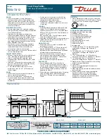 Предварительный просмотр 2 страницы True TSSU-72-12 Specification Sheet