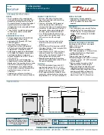 Предварительный просмотр 2 страницы True TUC-27-LP Specifications