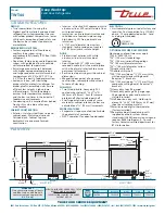 Предварительный просмотр 2 страницы True TWT-44 Specifications