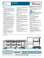 Preview for 2 page of True TWT-93D-6 Specifications