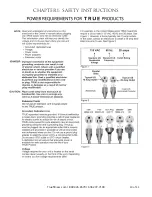 Предварительный просмотр 10 страницы True XC900 Owner'S Manual