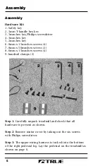 Preview for 8 page of True Z6 Series Owner'S Manual