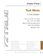 Предварительный просмотр 121 страницы True Z8.1e Owner'S Manual