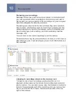 Preview for 10 page of trueCall Call Recorder User Manual